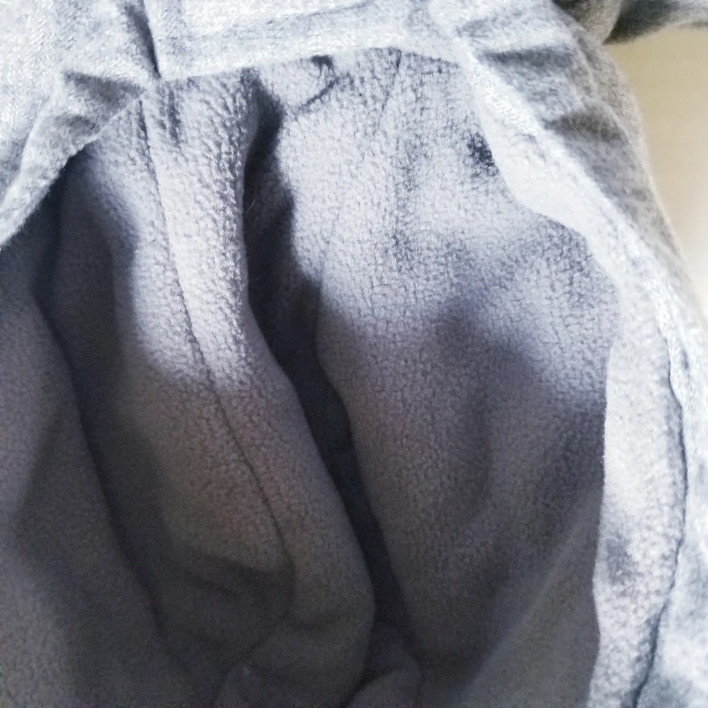 OLD NAVY BABY BOY GRAY COAT WITH HOOD SIZE 3 TO 6 MONTHS
